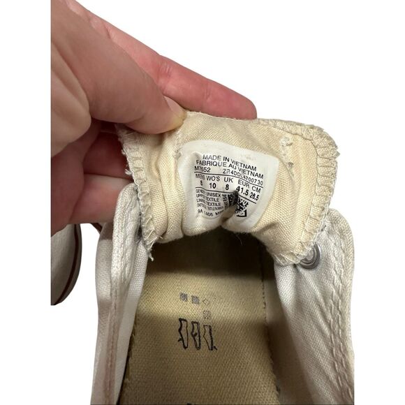 Womens 10 Mens 8 Converse All Star Unisex Lace Up Low Top Chuck Taylor Sneakers - Picture 5 of 6